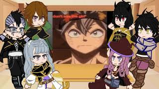 Astas Friends React To Him  Black Clover  Gacha React FULL VIDEO [upl. by Thgiled]