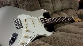 New Fender Strat Bare Knuckle Trilogy Suite pickups [upl. by Anelys97]