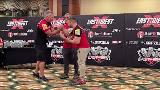 John Brzenk vs Sasho Andreev FACE OFF [upl. by Haraz88]