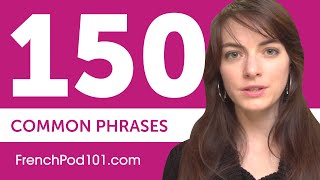 150 Most Common Phrases in French [upl. by Nomrah27]