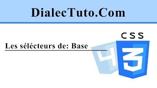 4 Cours CSS3  Les sélécteurs de base [upl. by Watkin]