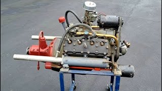 Cold Starting Up V8 FORD FLATHEAD Engines and Cool Sound 3 [upl. by Atinele]