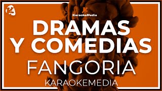 Fangoria  Dramas Y Comedias INSTRUMENTAL KARAOKE [upl. by Ahsinrad]