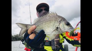 Coomera River Coomera Good session on the Bream and another Jack missed [upl. by Four381]