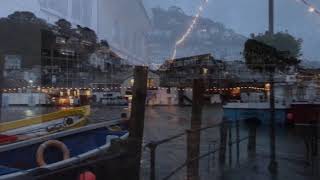 Looe Cornwall September 30th flooding [upl. by Nnylyram]