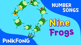 Nine Frogs  Number Songs  PINKFONG Songs for Children [upl. by Adniralc]