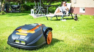 Top 5 Best Robotic Lawn Mowers For Large Yards [upl. by Notsyrb]