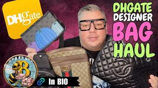 New DHGate Designer Bag Haul October 2024 [upl. by Aerdnu]