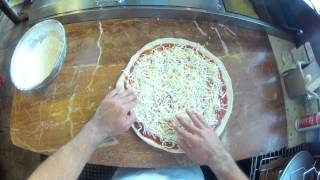 POV Pizza Making Video Using GoPro Hero2 [upl. by Ettennad]