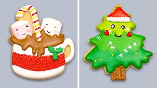 1 Hour Relaxing ⏰ 100 Quick amp Easy Christmas Cookie Decorating Ideas🎄 So Yummy Cookies [upl. by Sinegold]