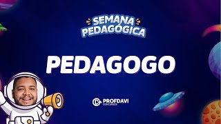 PEDAGOGO  QUESTÕES COMENTADAS  Semana Pedagógica [upl. by Ainahs]