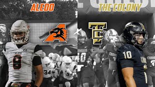 Aledo vs The Colony  Texas High School Football txhsfb [upl. by Tobias]