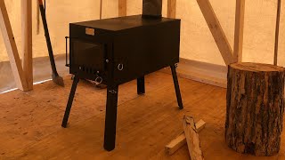 Explorer Wood Stove from North Woods Fabrication [upl. by Domela]