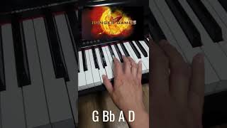 The Hunger Games Whistle 🕊🙋‍♀️🏹 The Ballad of Songbirds and Snakes Sequel Piano Tutorial [upl. by Katz]