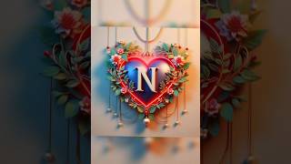 Beautiful💕name letter 🤗status🙈❤️‍🔥Il comment ✨your love name💫👌  love explore trending [upl. by Strang549]