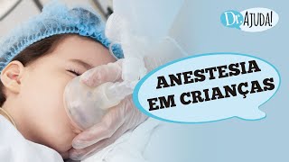 CIRURGIA EM CRIANÇA A ANESTESIA E SEUS CUIDADOS ESPECIAS [upl. by Kaazi450]