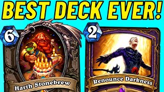 Harth Stonebrew is the BEST Hearthstone Card EVER Made [upl. by Eirolam]