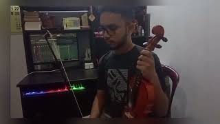 Hanthana Sihineහන්තාන සිහිනේ Violin cover by Venura Lakshan [upl. by Adamok557]