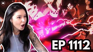 SHANKS COOKED 😳🔥  One Piece Episode 1112 Reaction [upl. by Lynd]