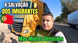 O TRANSPORTE É A SALVAÇÃO DOS IMIGRANTES EM PORTUGAL MAS MUITOS DESISTEM [upl. by Fidele]