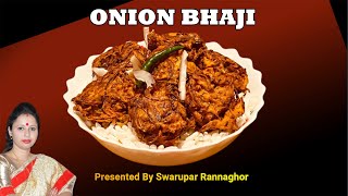 How to make Onion Bhaji Recipe at home [upl. by Nodnyl]