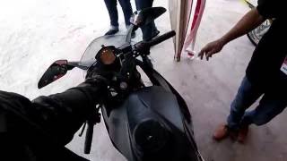 GIIAS 2016 Motor Part 2 KTM RC 250cc and KTM Duke 250cc test drive [upl. by Nylirahs700]