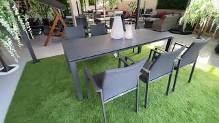 Life  Sense Aluminium Garden Dining Set [upl. by Adnalram153]