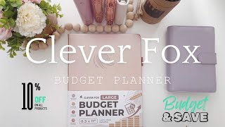 CLEVER FOX BUDGET PLANNER REVIEW [upl. by Nivanod]