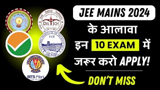 Top 10 Engineering Exams In India  Other Than Jee Mains 2024  Career Margdarshan [upl. by Haneehs]