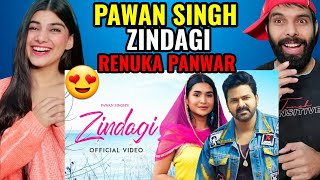 Pawan Singh  Zindagi song ReactionOfficial Video  Renuka Panwar  Vinay Vinayak VYRLBhojpuri [upl. by Pammy]