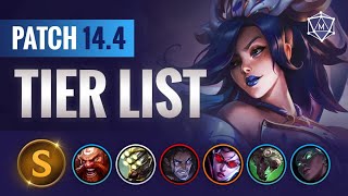 UPDATED Patch 144 Tier List for Season 2024 League of Legends [upl. by Morley]