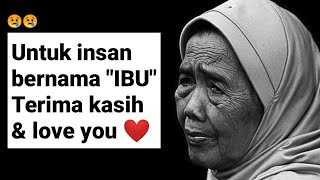 Bunga  Ibu Lirik ❤️ [upl. by Tymes]