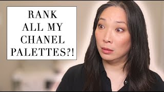 RANKED Chanel Eyeshadow Palettes  Collab w Allison Chase [upl. by Jacobah]