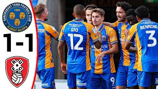 Shrewsbury vs Rotherham 11 All Goals and Extended Highlights [upl. by Lisk385]