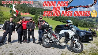 STELVIO PASS AND GAVIA PASS RIDE WITH DUCATI BOYS ITALY TOUR [upl. by Niggem111]