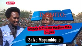 Pemba Cabo Delgado  Venâncio Mondlane e MC Trufafa arrasam na sua chegada momento Triunfal [upl. by Esiahc]