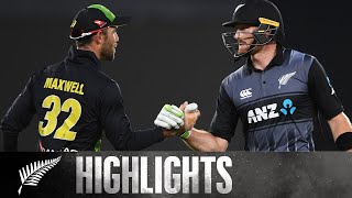 Highest Chase In T20 History  HIGHLIGHTS  TransTasman Tri Series  BLACKCAPS v Australia [upl. by Quill784]