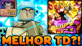 ANIME ADVENTURES NEM PRECISA MAIS LANÇAR TESTEI O NOVO ANIME REALMS TOWER DEFENSE [upl. by Etnoj]