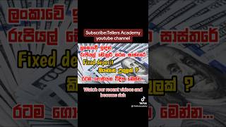 Business advisor colombostockexchange sri shorts short tiktok tellers academysrilanka [upl. by Kehsihba]