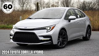 2024 Toyota Corolla Hybrid Review  72 MPGs [upl. by Rakabuba308]