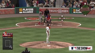 Harper ties the game in the 6th game 4 NLCS [upl. by Bradwell]