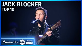 Jack Blockers EPIC Cover of The Weeknds quotBlinding Lightsquot  American Idol 2024 [upl. by Schubert96]