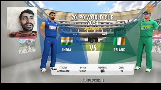 2020 world cup 2024 india vs ireland wcc3 [upl. by Felisha296]