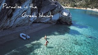 31 My favourite Greek Island  sailing Ithaca  sail Greece  Lefkas Canal  Paradise [upl. by Kyred692]