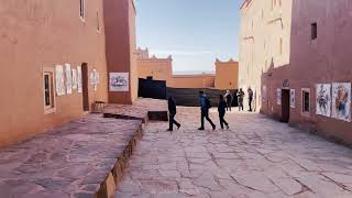 🇲🇦 Ouarzazate Taourirt Kasbah  Morocco Walking Tour 4K [upl. by Madel]