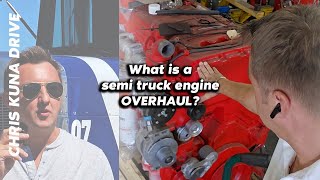 What is a semi truck engine overhaul [upl. by Burrus]