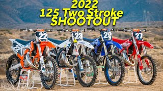 2022 125 Two Stroke Shootout  Motocross Action Magazine [upl. by Hegarty662]