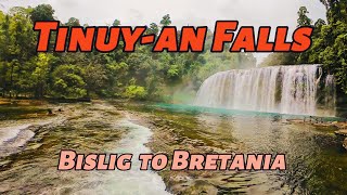 Filippinerna del 7 Tinuyan falls Bislig to Bretania Surigao [upl. by Dis]