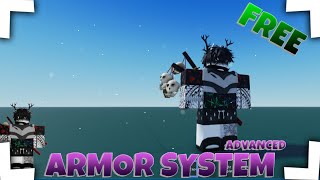 Armor System Free Model  Roblox Studio Giveaway Free Model [upl. by Eiahpets151]