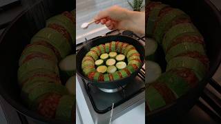 1 kaşık kıyma ile harika bir kabak yemegi👌 keşfet pratiktarifler cookingrecipes [upl. by Dosh698]